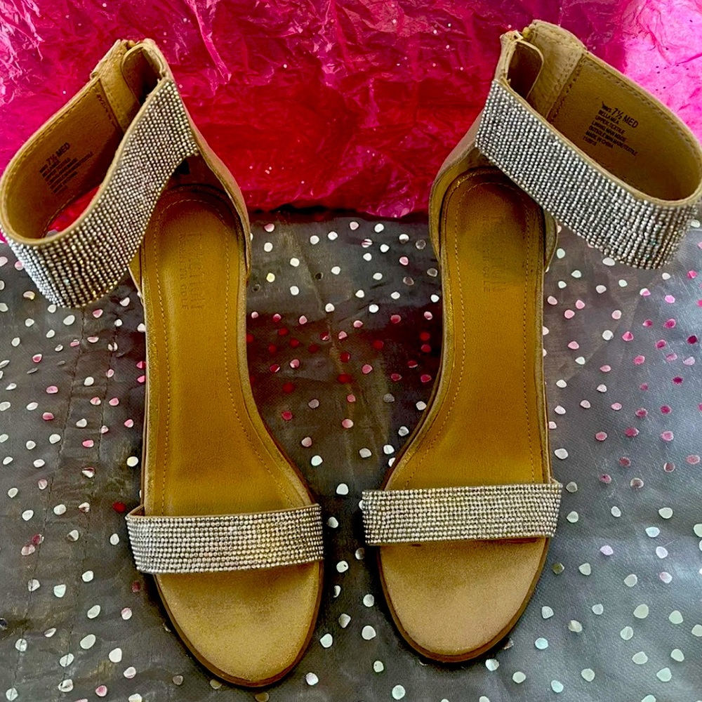Kenneth Cole Reaction Rhinestone Heels